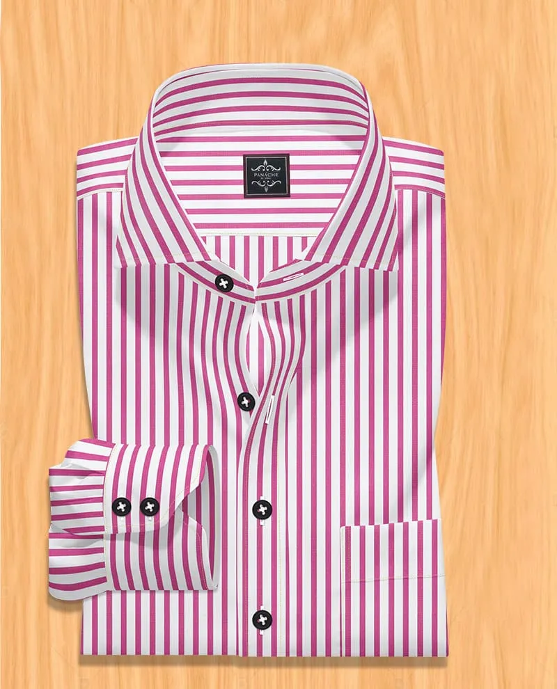 Pink dress shirt black suit | Pink shirt outfit