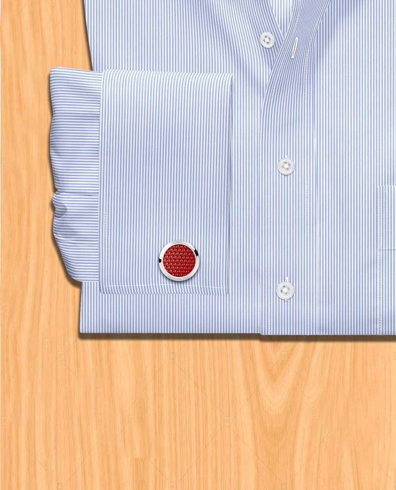 Blue Dress Shirt – The Perfect Blend of Elegance & Comfort thumbnail 2