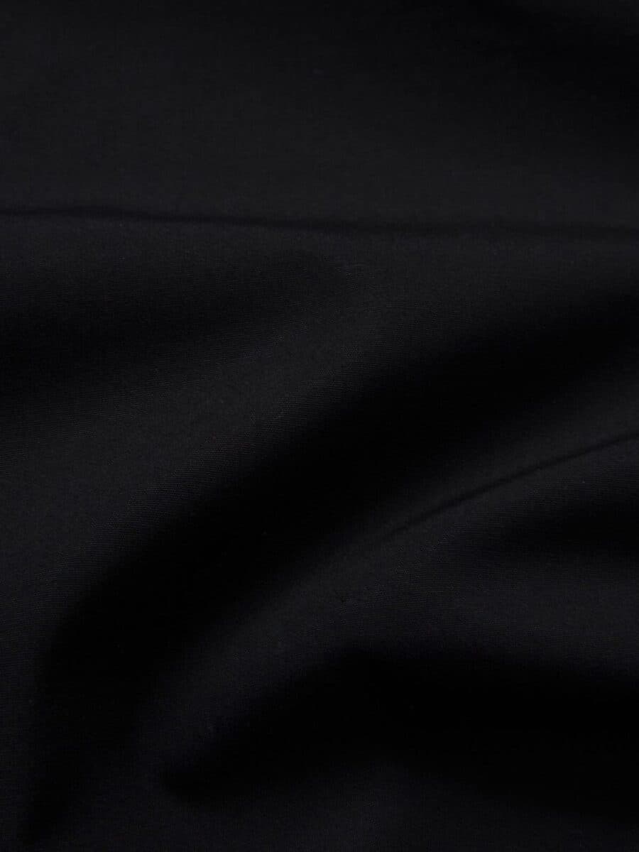 Black Mens Dress Shirt Pin Collar – 100% Giza Cotton Luxury Poplin thumbnail 2