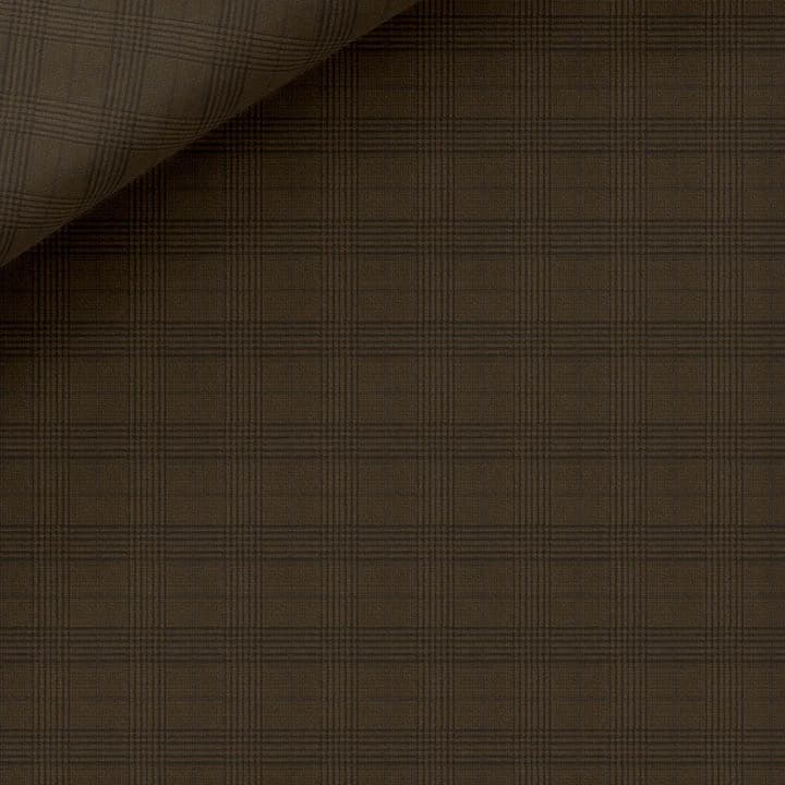 Men Brown Suit – Check 100% Luxury Wool Blend Suit thumbnail 2