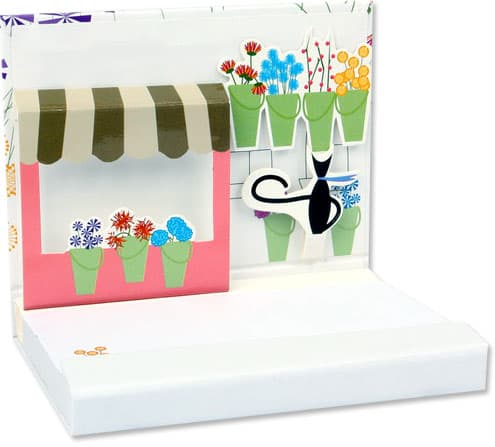 Pop-Up Notepad – Flower Shop