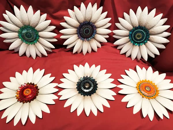 Mosaic Garden Flowers