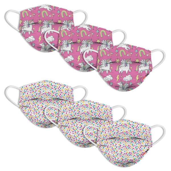 Kids Masks – Sprinkles & Unicorn World