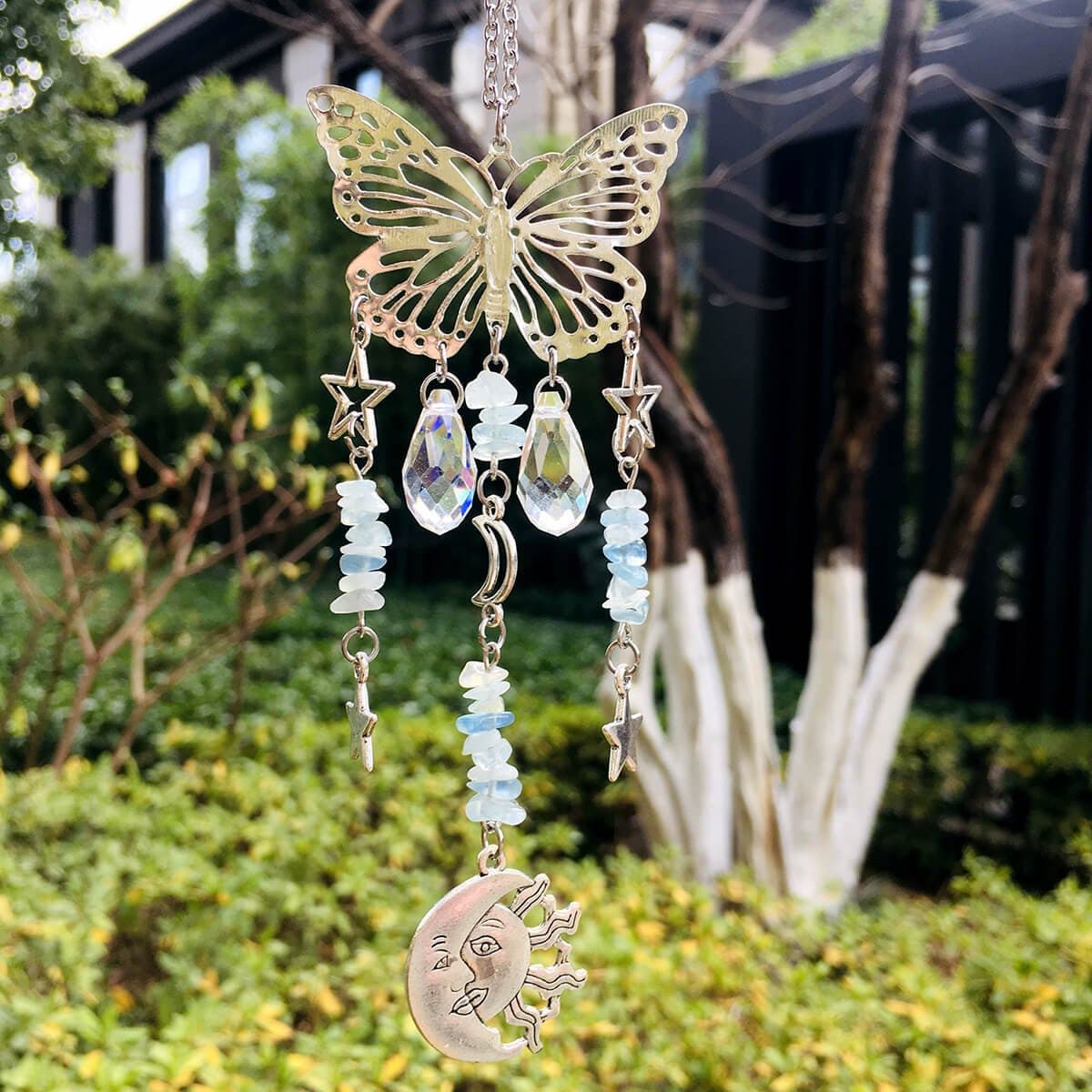 Crystal Butterfly Suncatcher