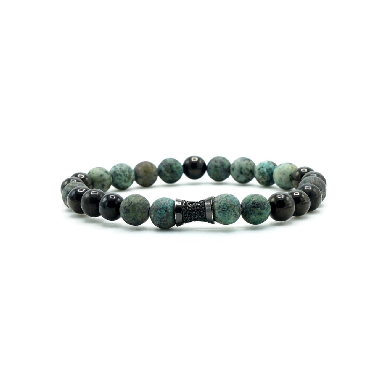 Turquoise & Onyx Bracelet