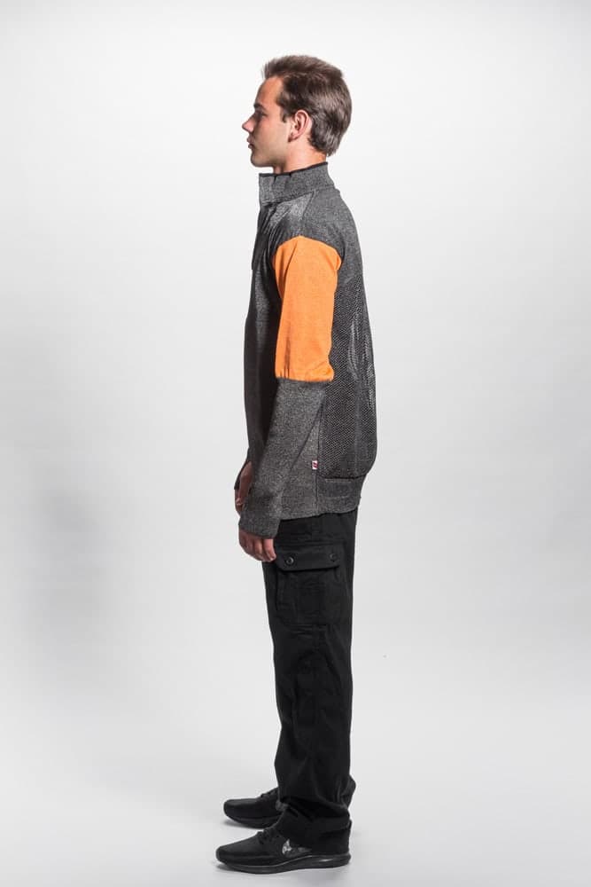 Keel Interlock Pullover with 10″ Zipper w/Mesh Back thumbnail 2