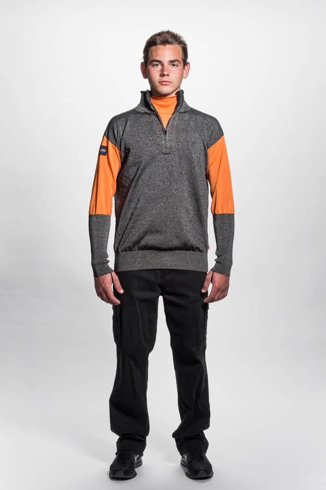 Keel Pullover with 10″ Zipper w/Meshback