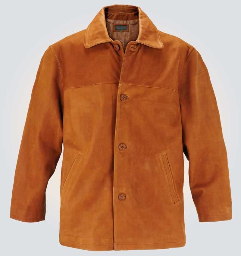 Tan Style 9093 Style Brown Leather Jacket