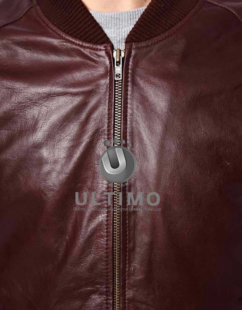 Regular Fit Style Brown Leather Jacket thumbnail 3