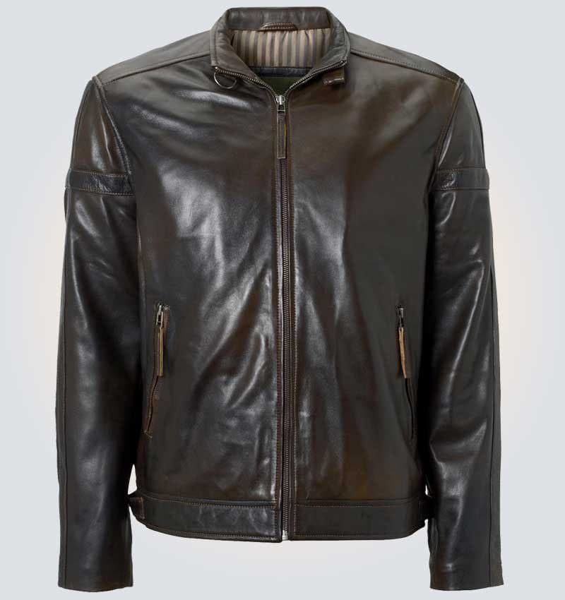 Dark Brown Leather Jacket