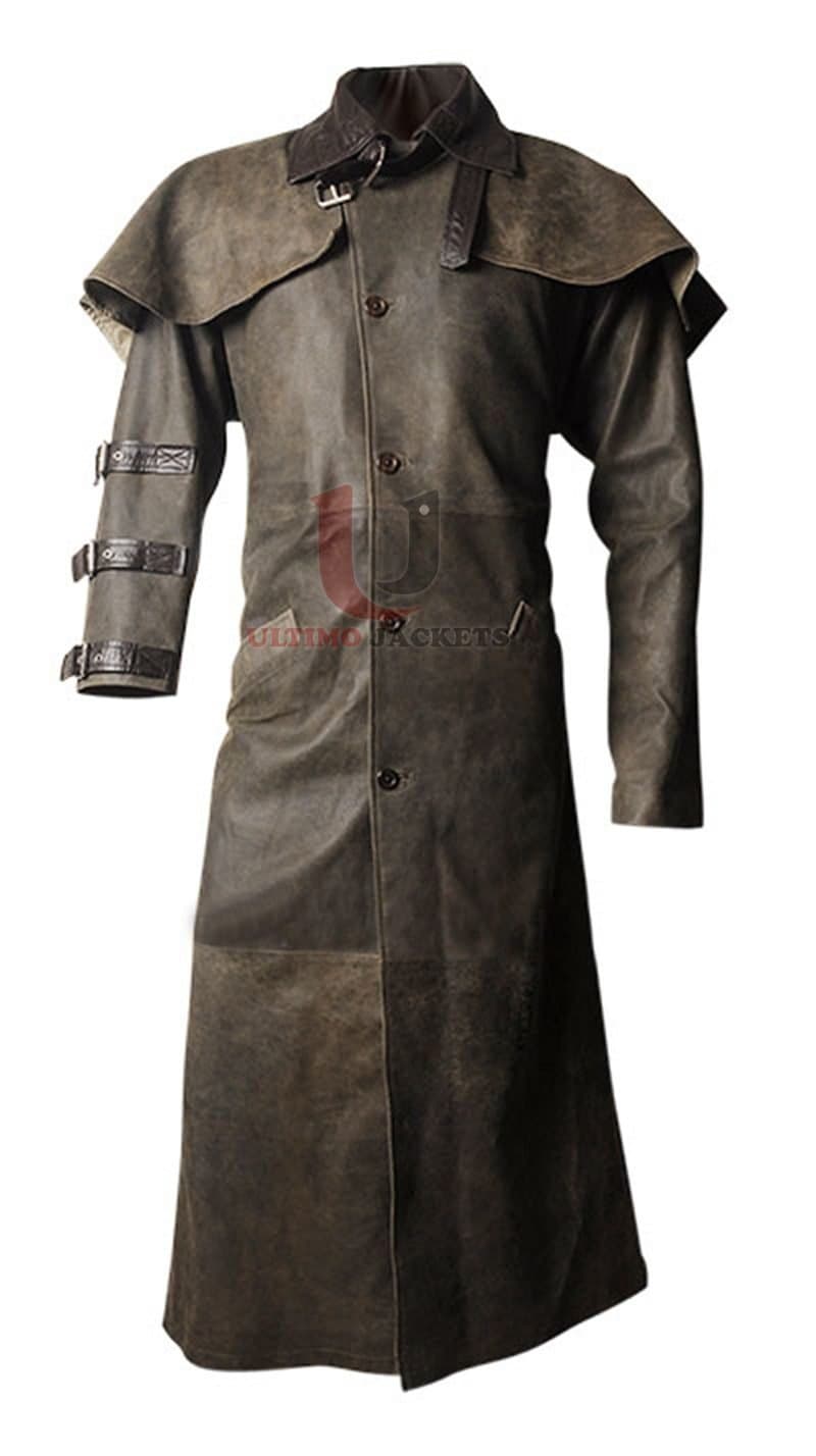 Hell Boy Movie Duster Leather Coat