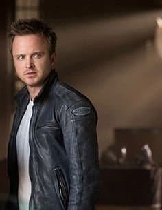 Need for Speed Aaron Paul Slim-fit Stylish Leather Jacket thumbnail 3
