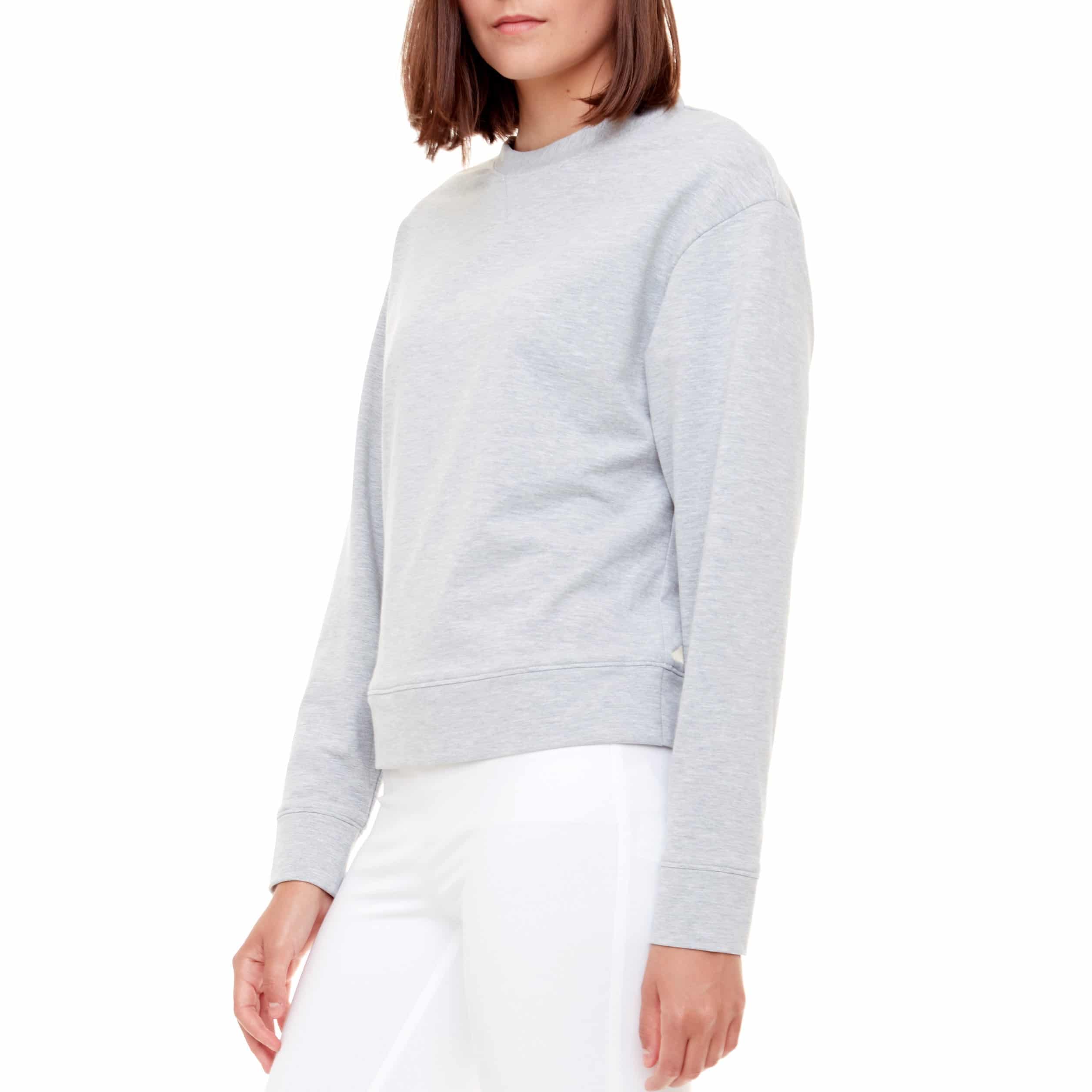 TWILL LONG-SLEEVE TOP thumbnail 2