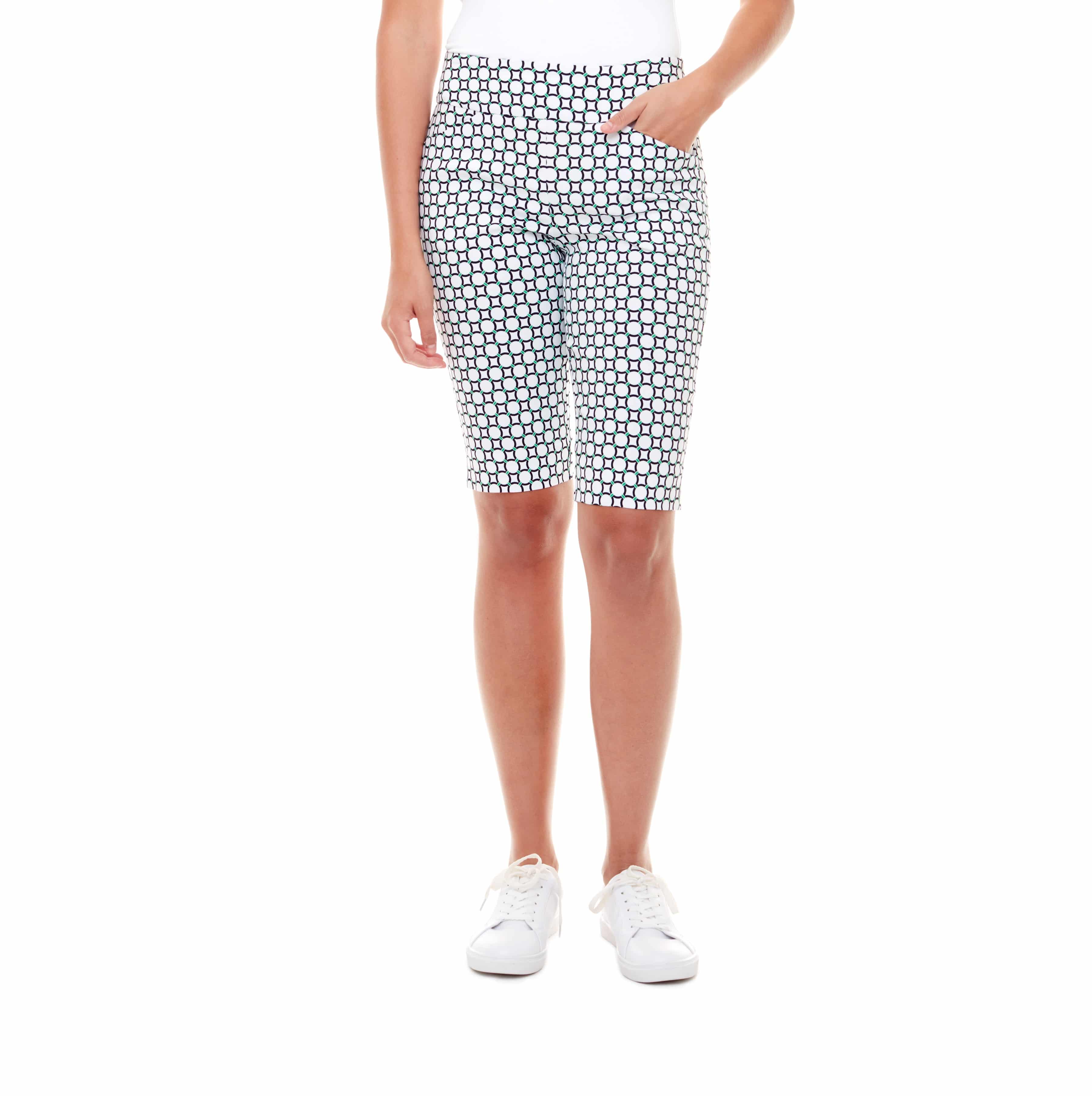 CLASSIC BERMUDA-LENGTH CHAIN PRINT SHORT
