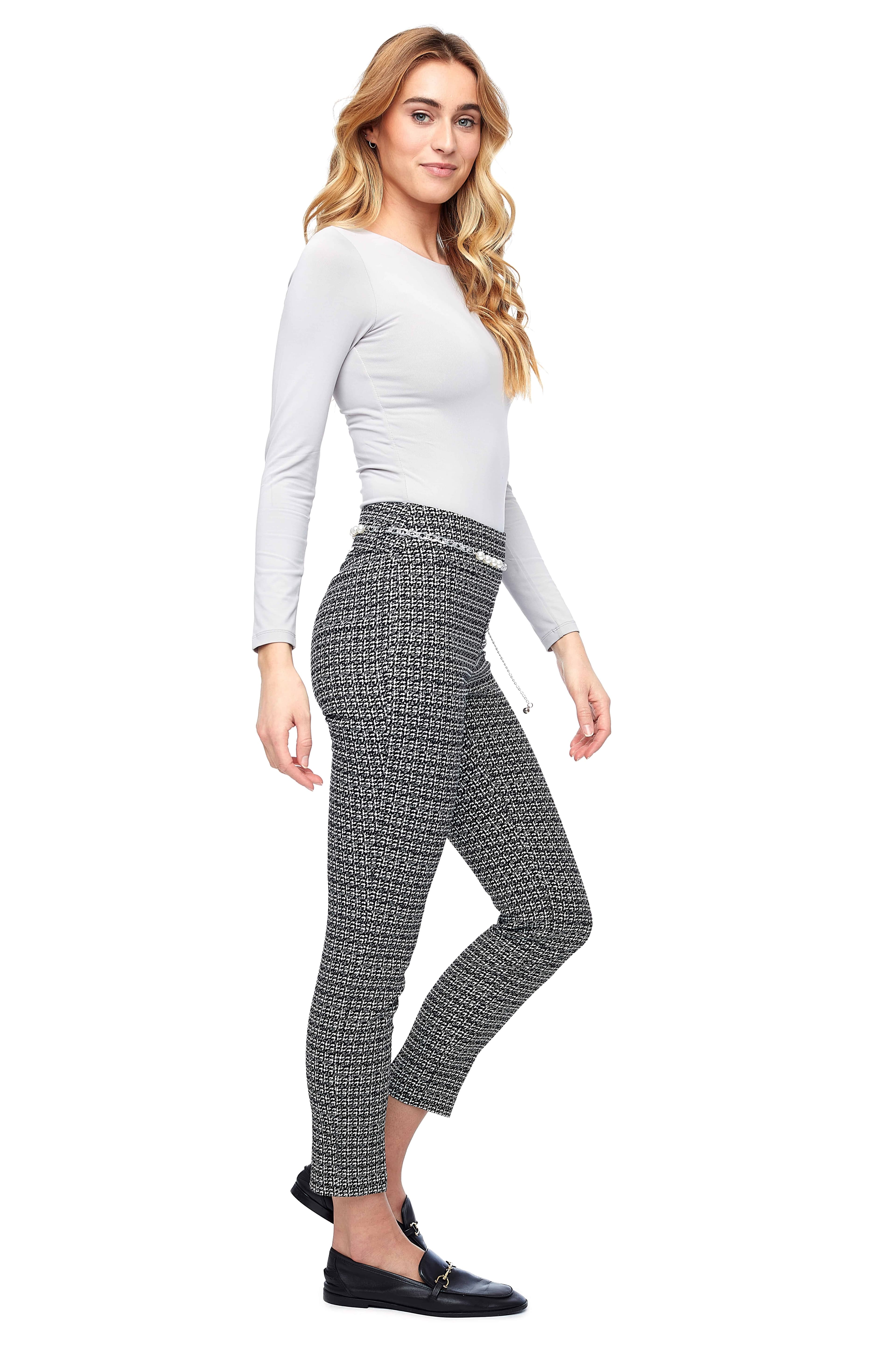 SPARKLE SLIM ANKLE PANT thumbnail 2