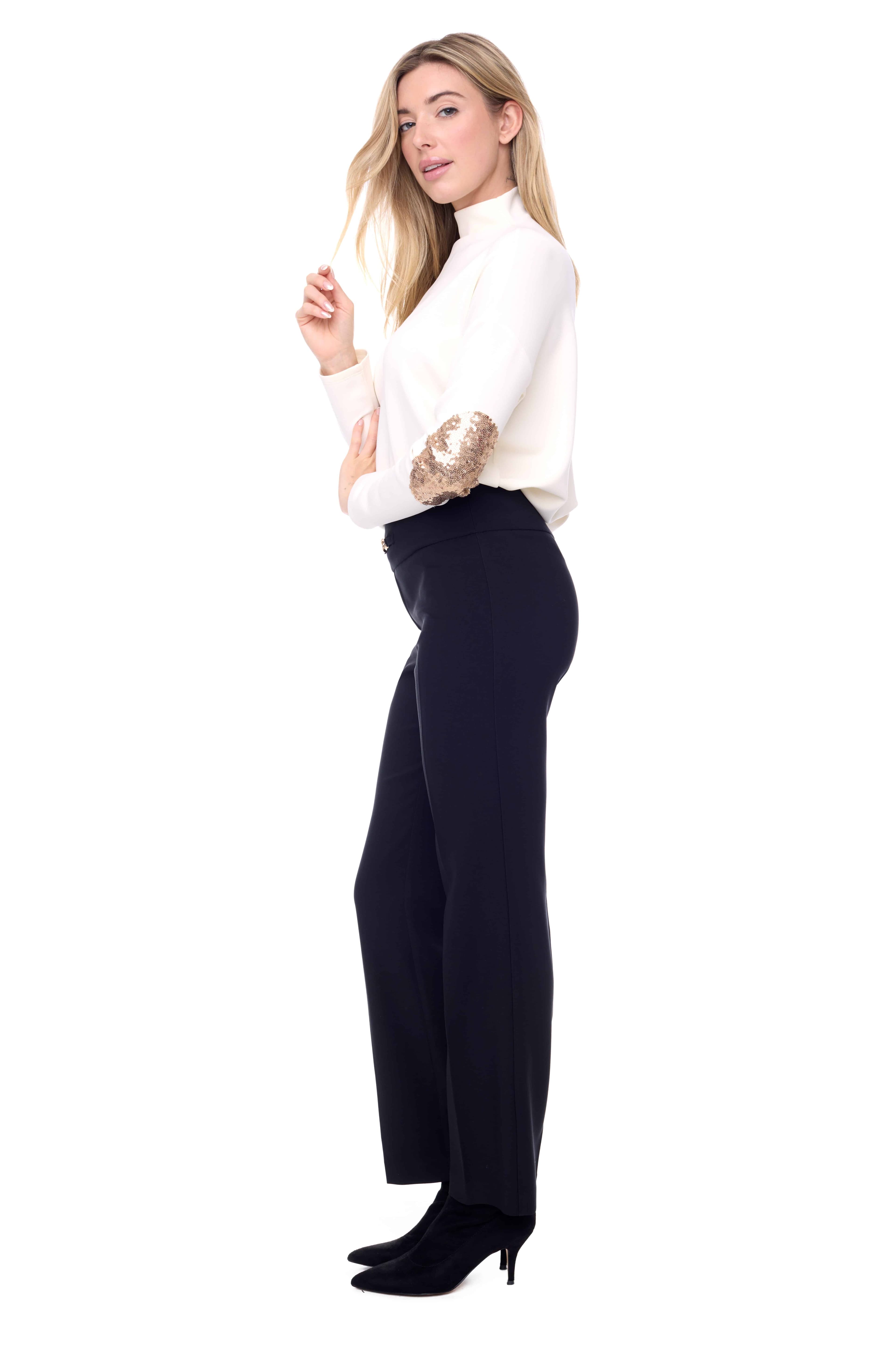 SOLID PALERMO CHAIN BELT PANT thumbnail 2