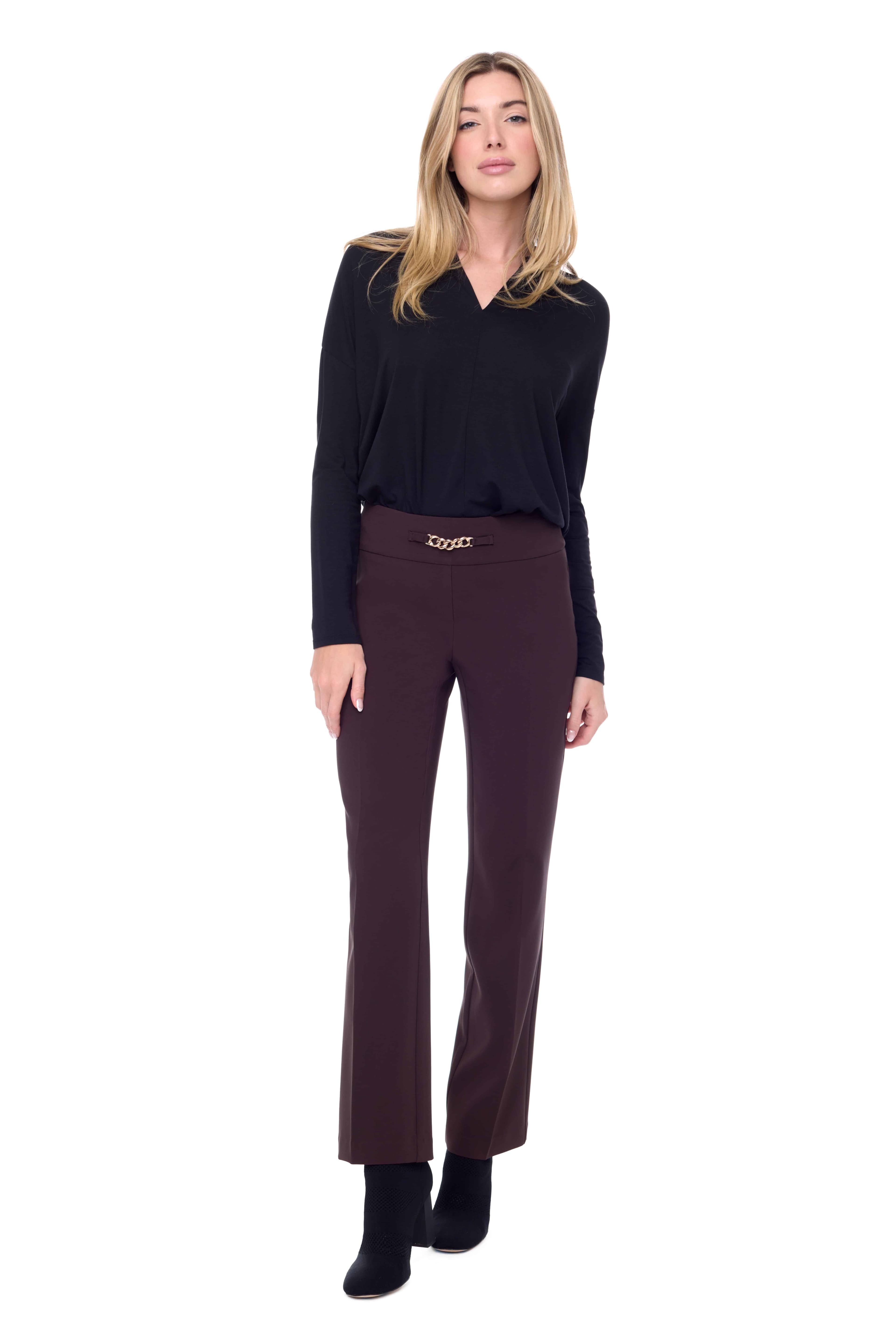 SOLID PALERMO CHAIN BELT PANT