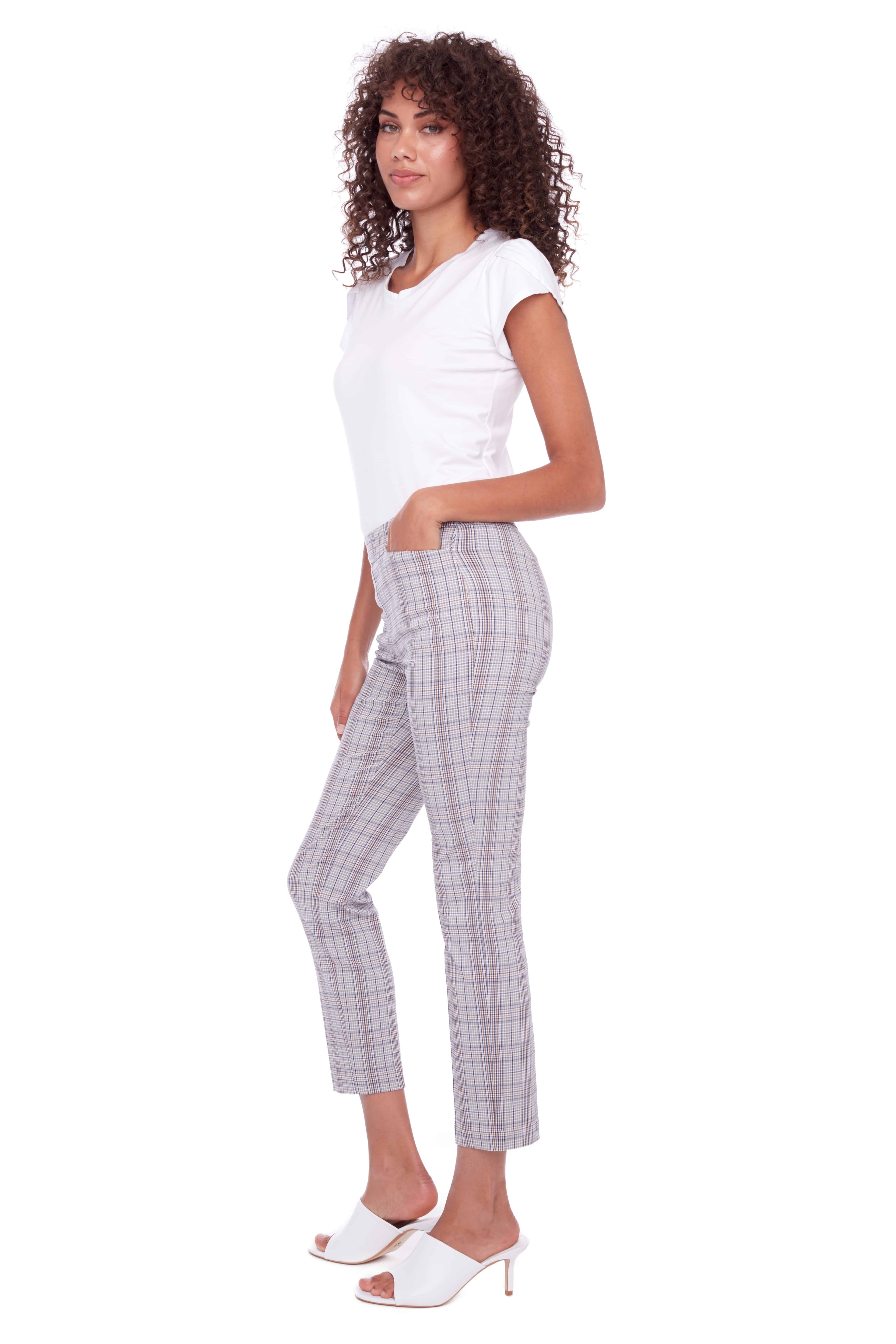 ICELAND PLAID TECHNO ANKLE PANT thumbnail 2