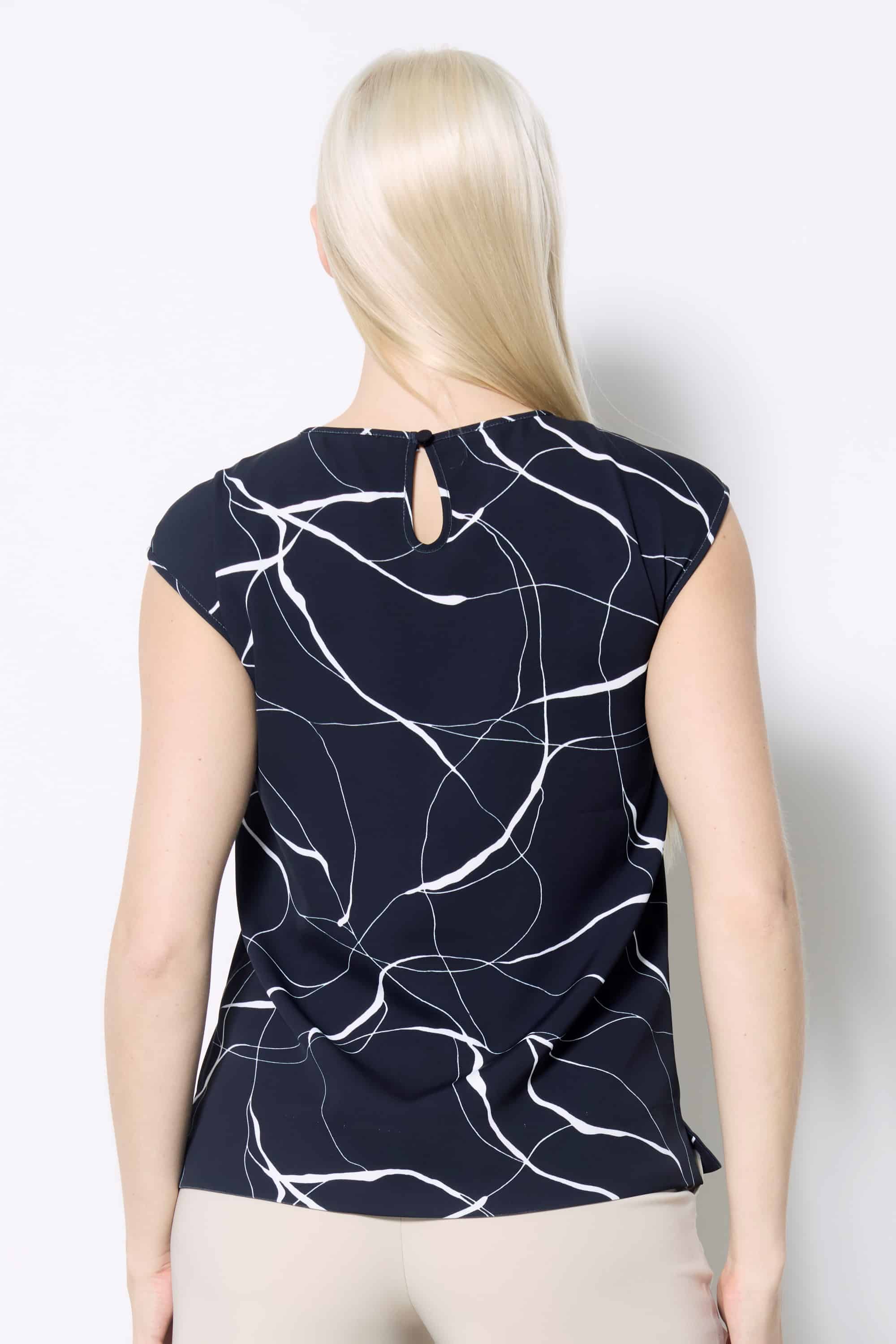 MARBLE VEGAN SILK T-SHIRT thumbnail 2
