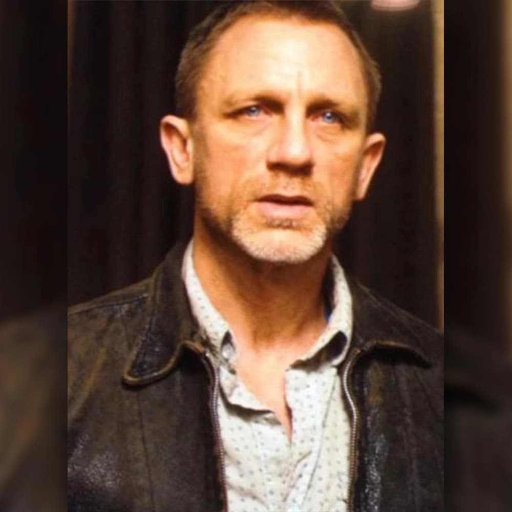 Daniel Craig Skyfall Leather Jacket thumbnail 4
