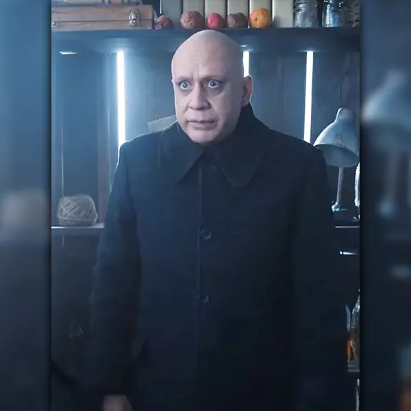 Uncle Fester Wednesday S01 Coat
