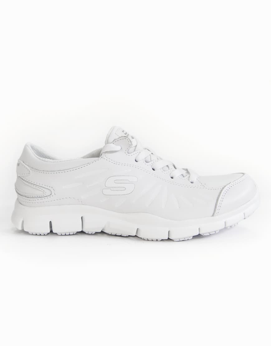 SOULIERS SKECHERS FEMME – BLANC thumbnail 4