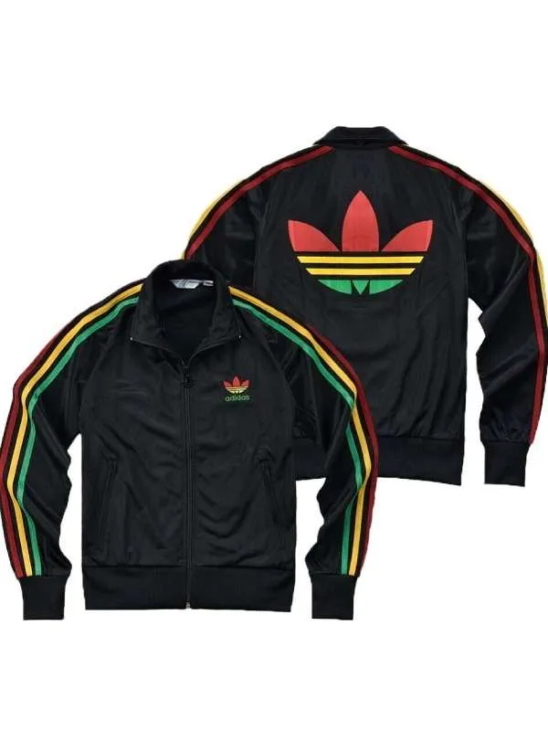Adidas Bob Marley Black Jacket thumbnail 3