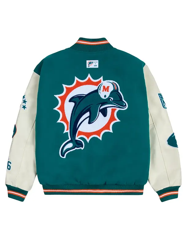 Miami Dolphins GOLF WANG Varsity Jacket thumbnail 3