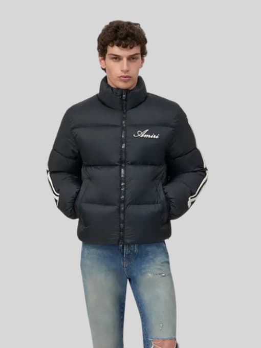 Amiri Black Unisex Puffer Jacket thumbnail 2
