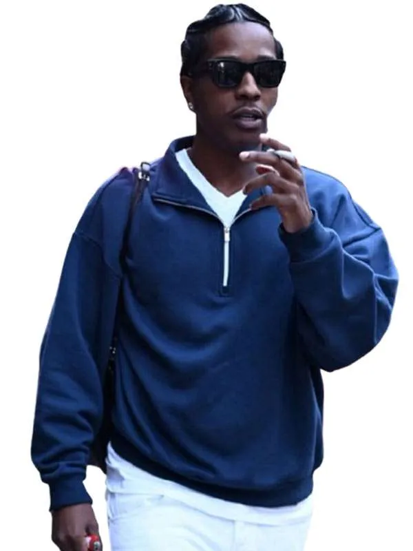 New York City 2026 ASAP Rocky Blue Sweatshirt thumbnail 3