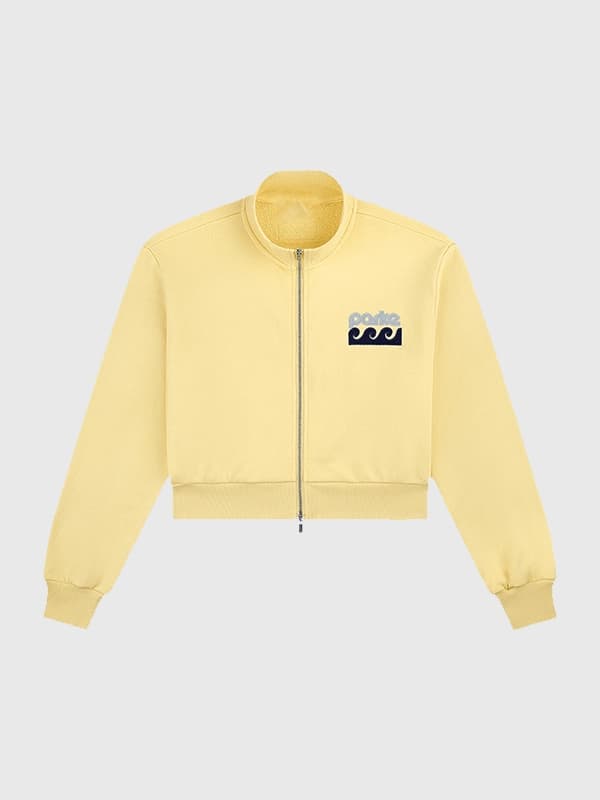 Parke Summerland Mockneck Zip Up Jacket