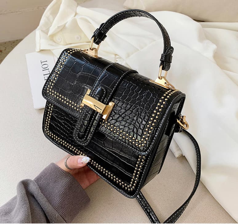 Harlow Structured Cross Body Black