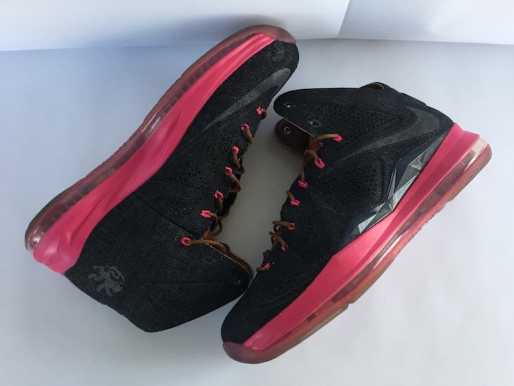 Nike Air LeBron X EXT Denim QS (2013) thumbnail 2