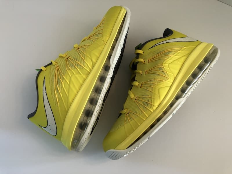 Nike Air LeBron X Low “Sonic Yellow” (2013)