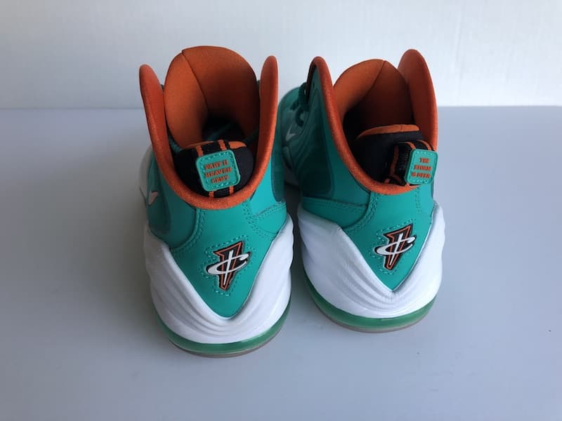 Nike Air Penny V “Miami Dolphins” (2012) thumbnail 2