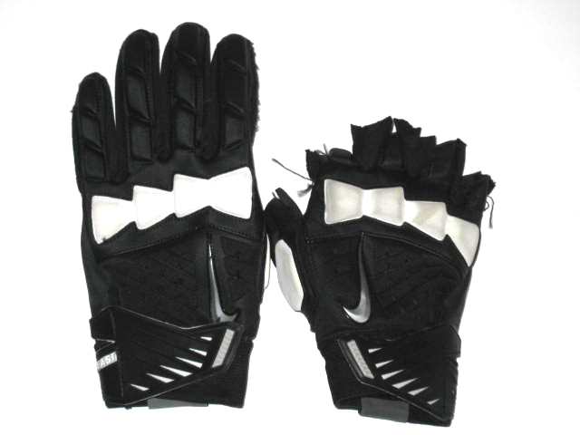 Dallas Hendrikson Rutgers Scarlet Knights Game Worn & Signed Nike Gloves thumbnail 4