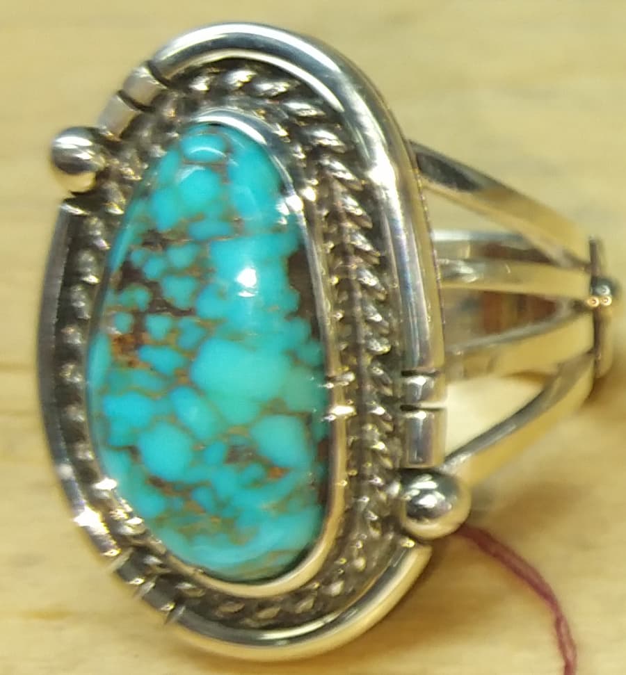Ring Handcrafted Turquoise