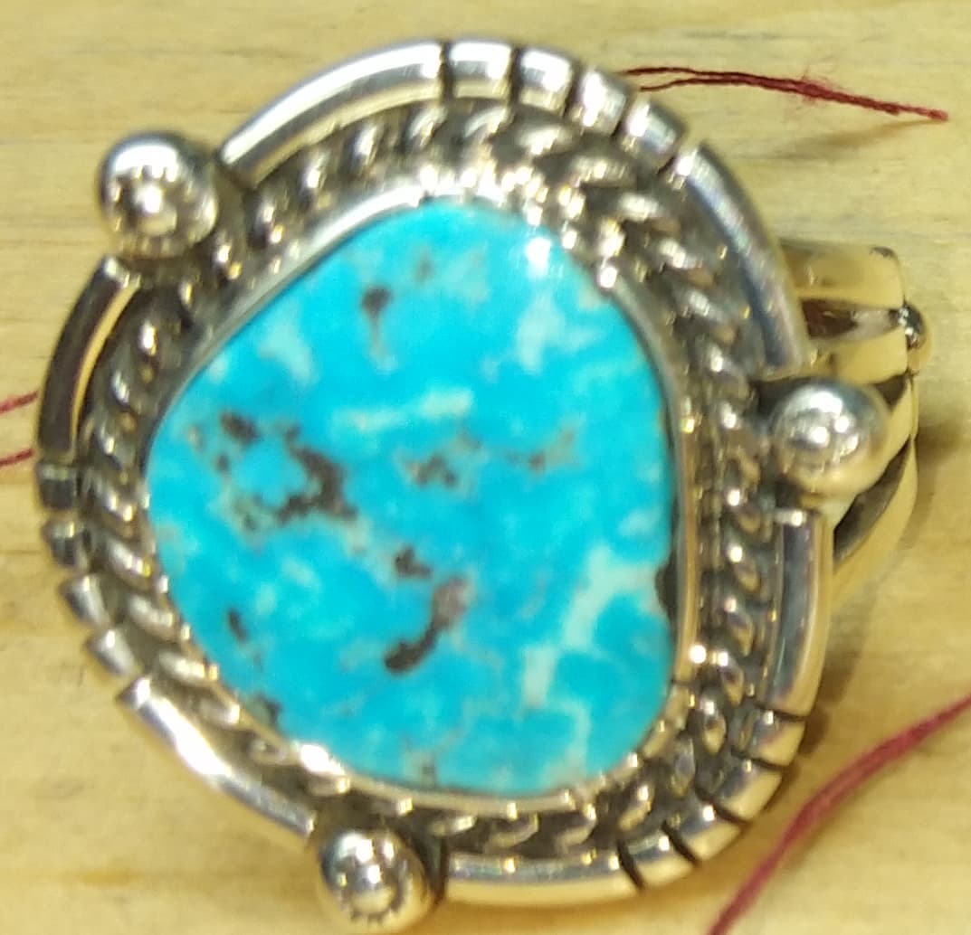 Ring Turquoise Morenci Mine