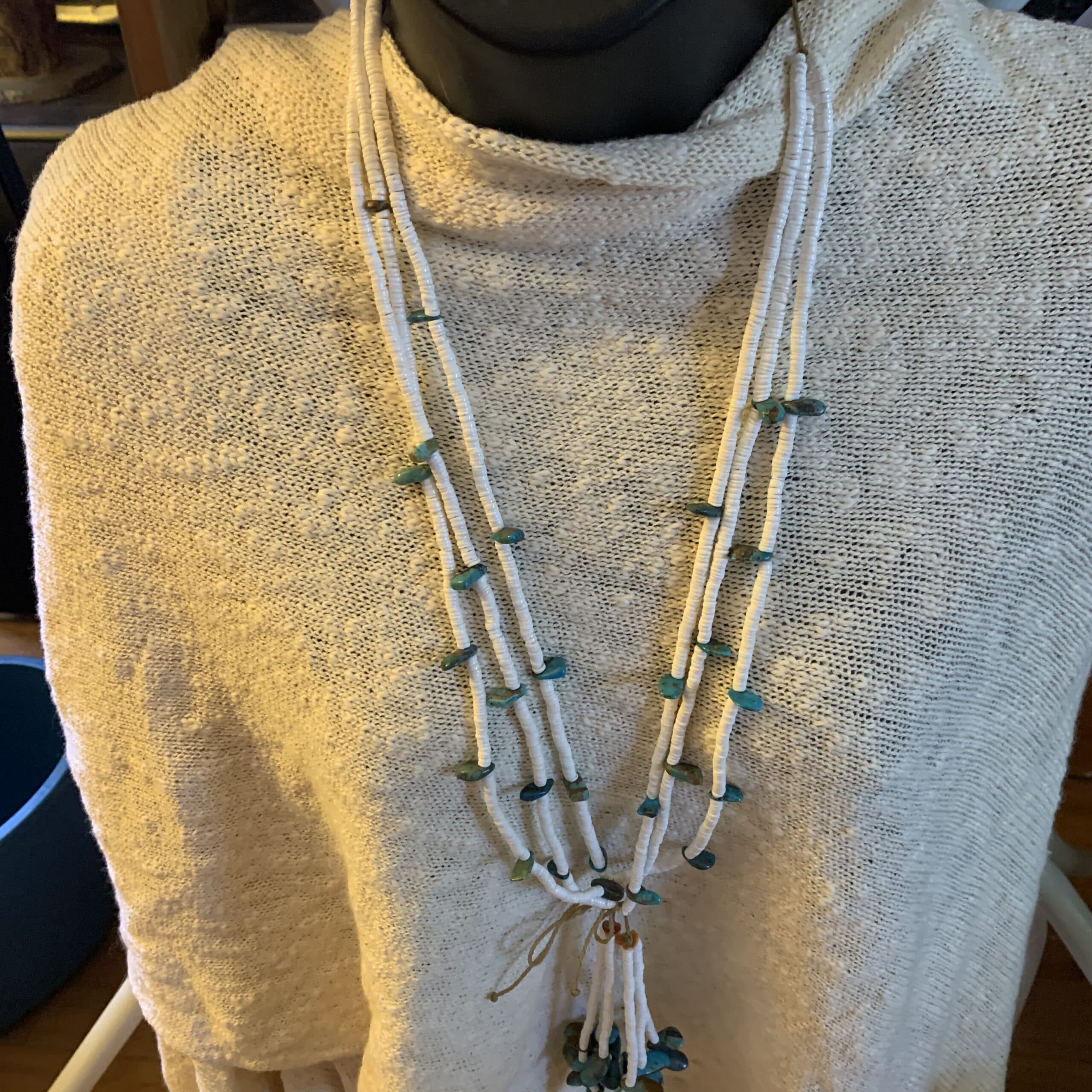 Necklace Kingman Turquoise With Jaclas