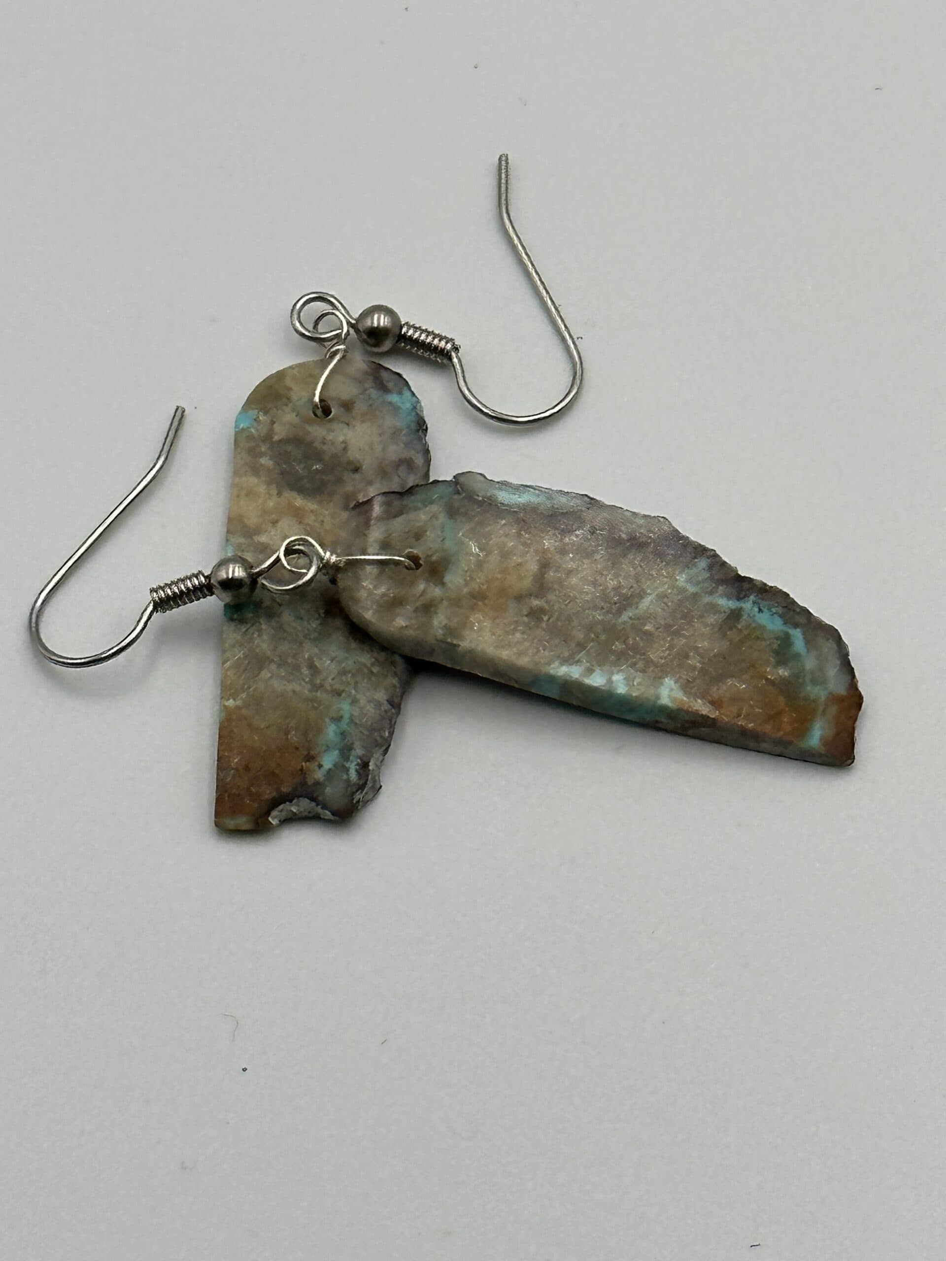 Earrings Boulder Turquoise Small Slabs thumbnail 4