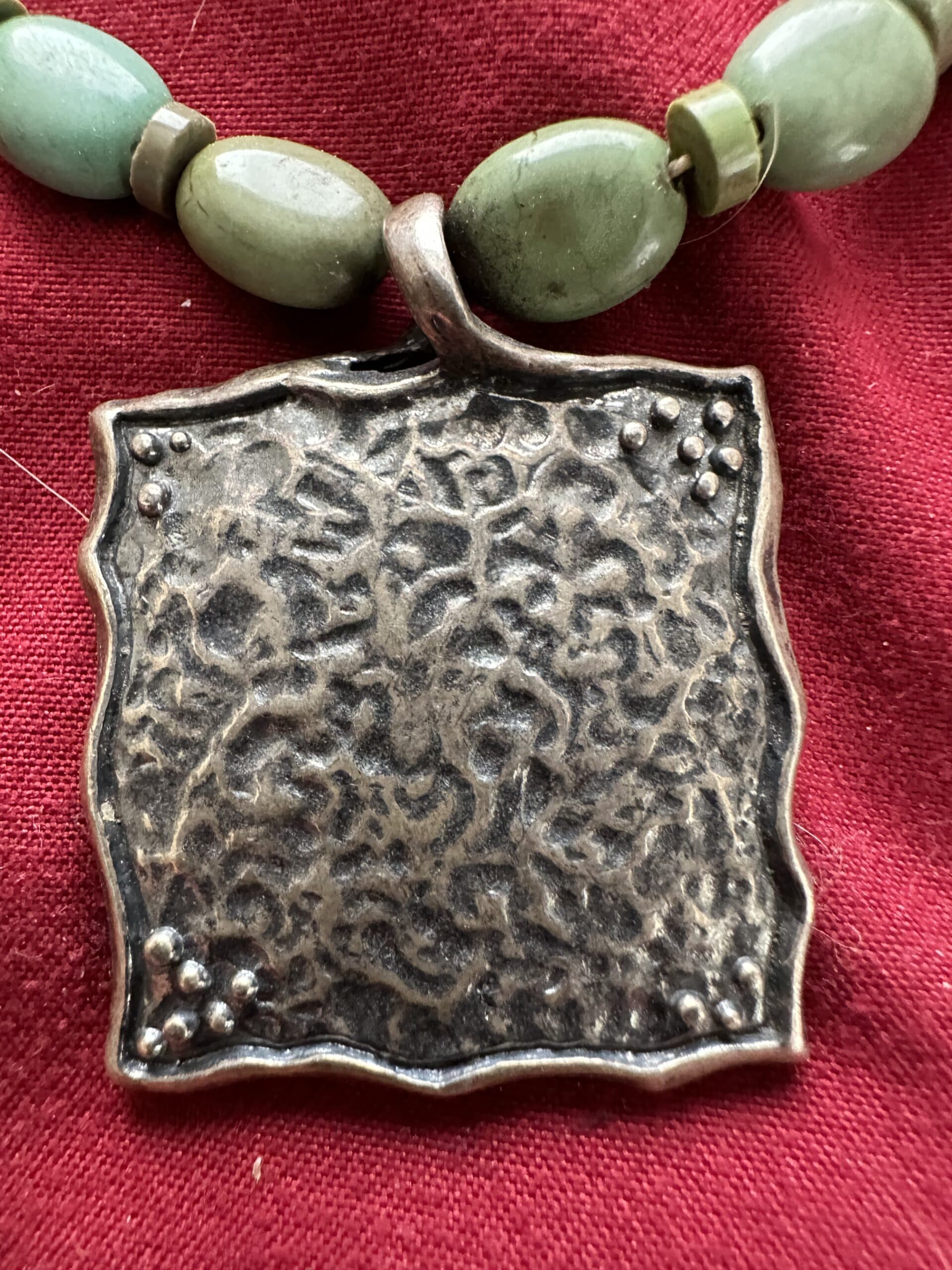 Necklace Turquoise with Silver Pendant thumbnail 2