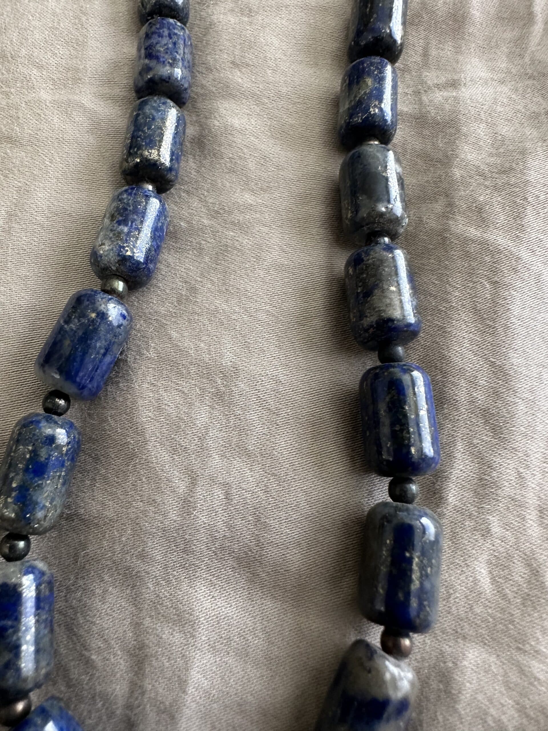 Necklace Lapis With Pendant thumbnail 2