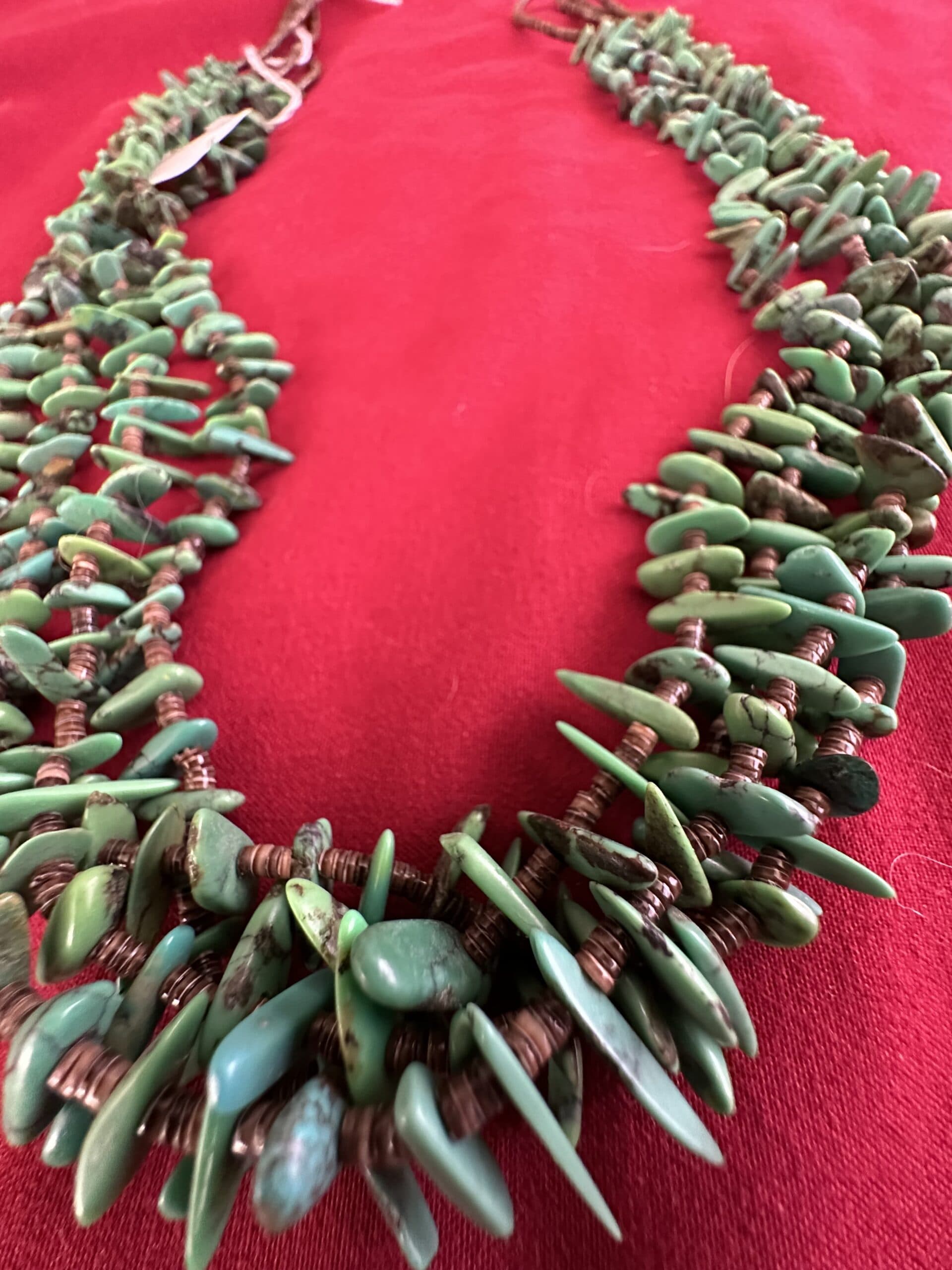 Necklace Four Strand Turquoise thumbnail 3