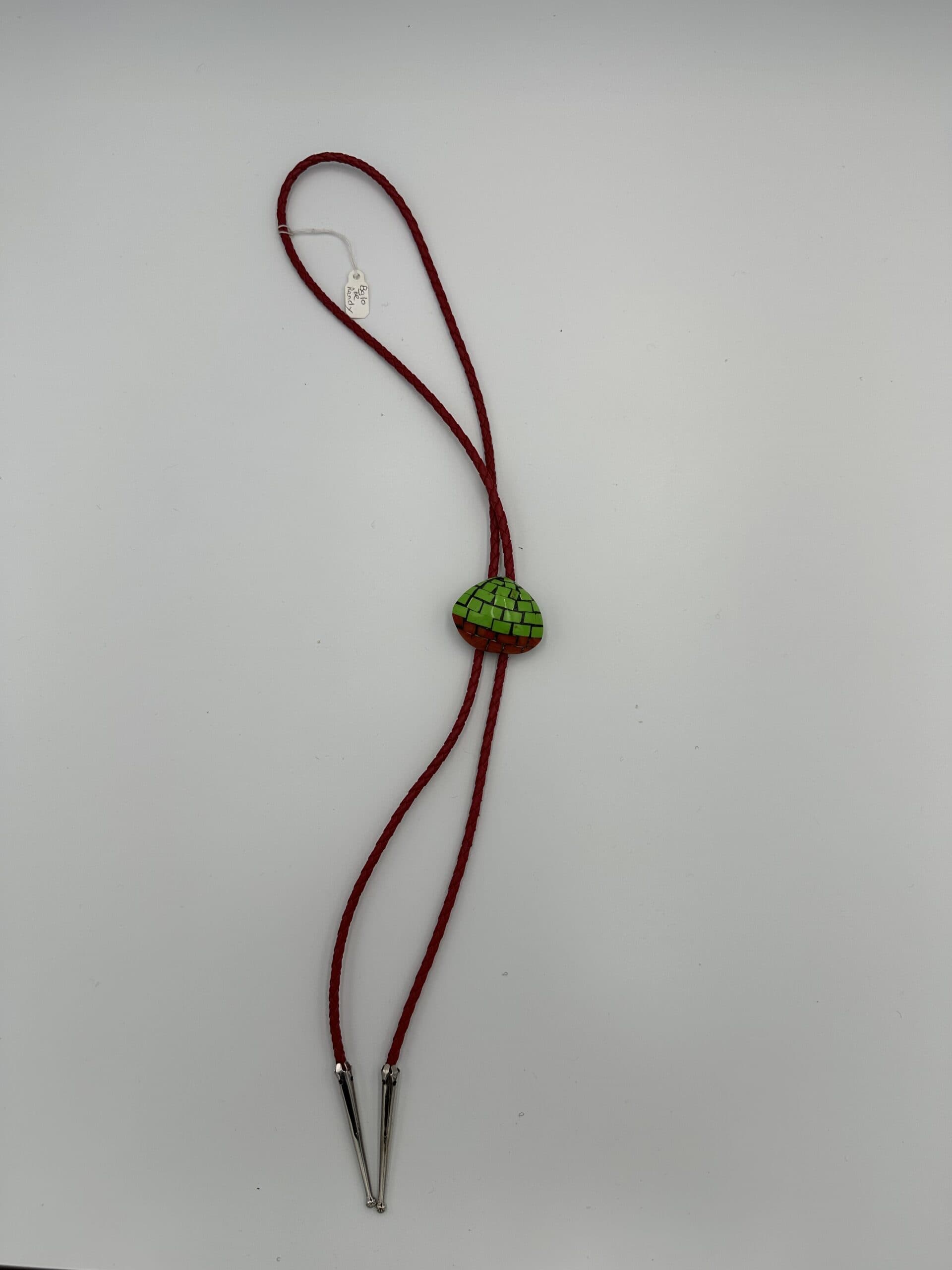 Bolo Tie Coral & Gaspeit