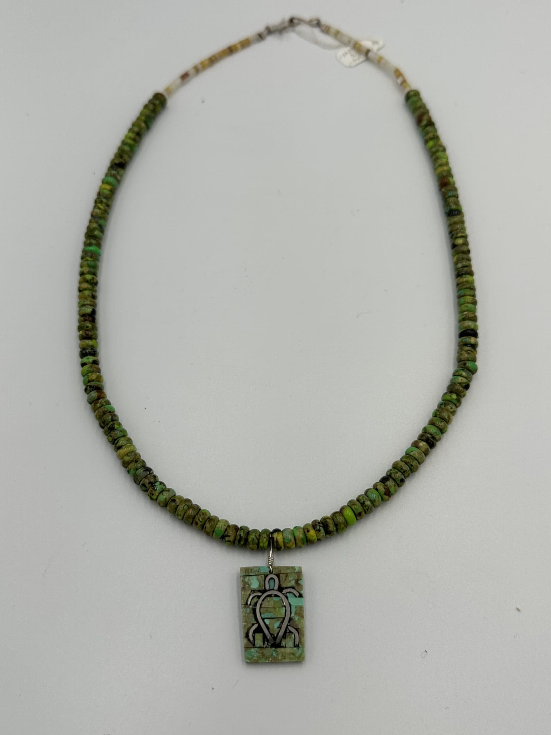 Necklace Mojave Turquoise Turtle Pendant