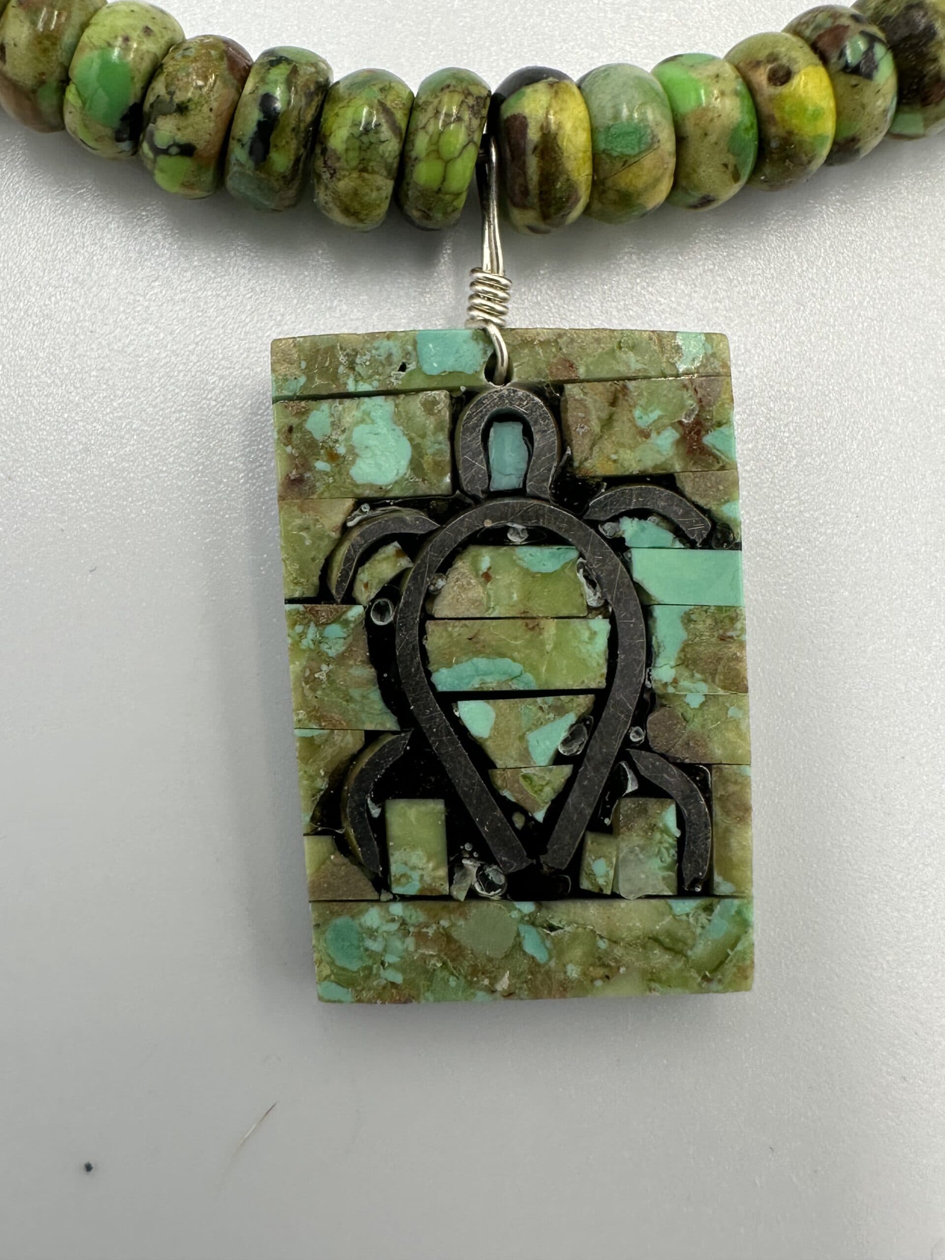 Necklace Mojave Turquoise Turtle Pendant thumbnail 2