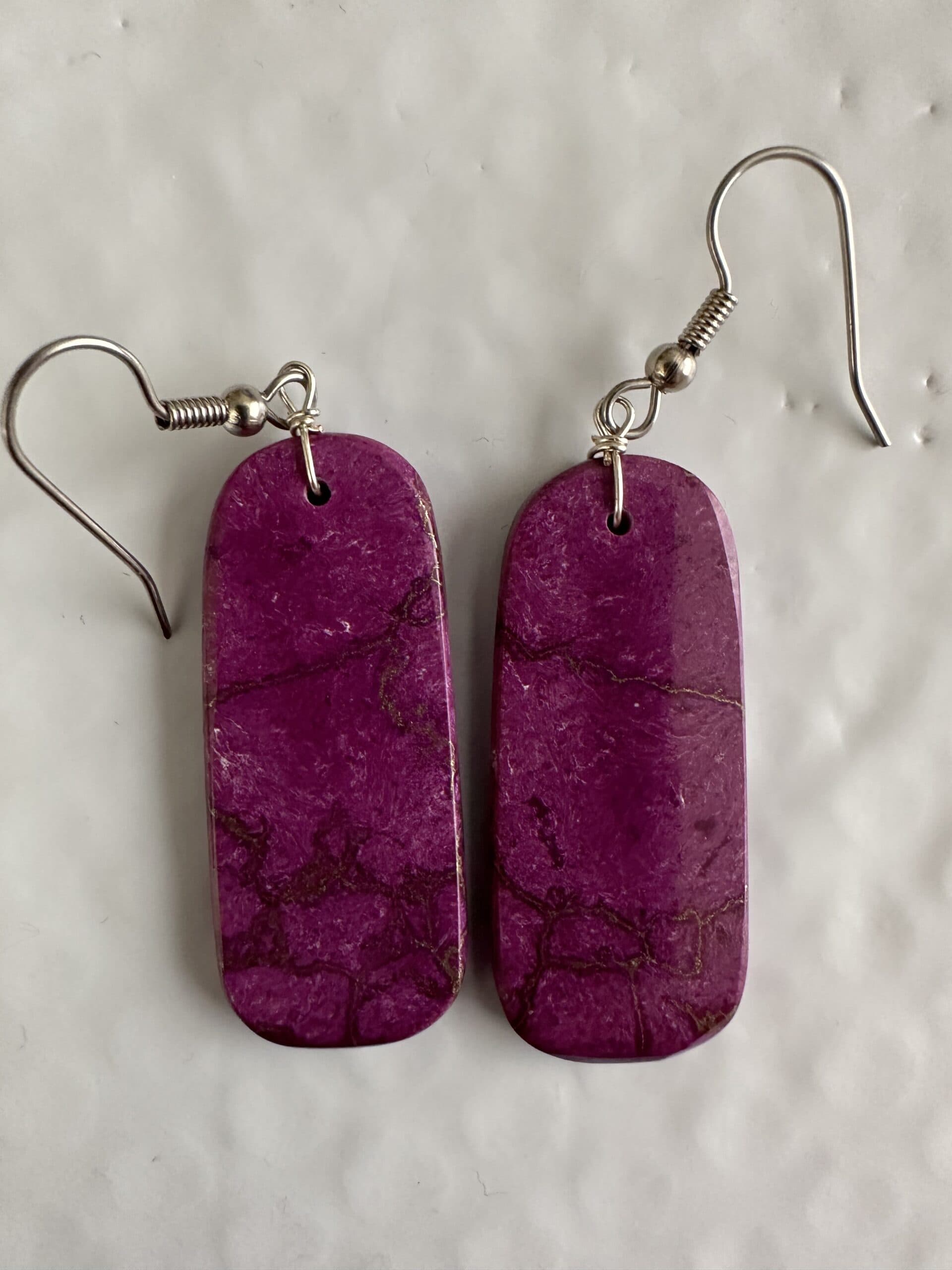 Earrings Sugilite Slabs thumbnail 2