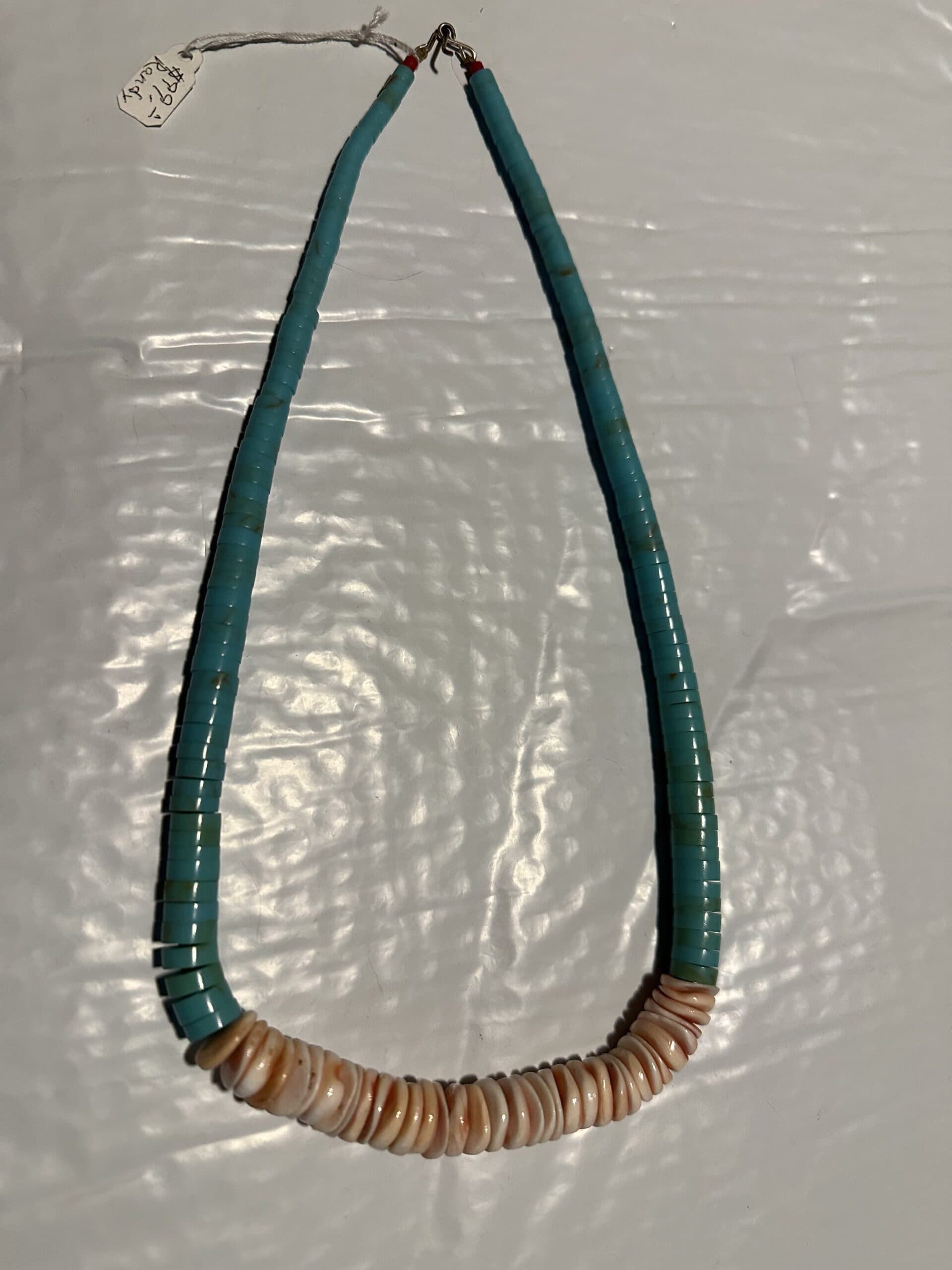 Necklace Heishi Kingman Turquoise