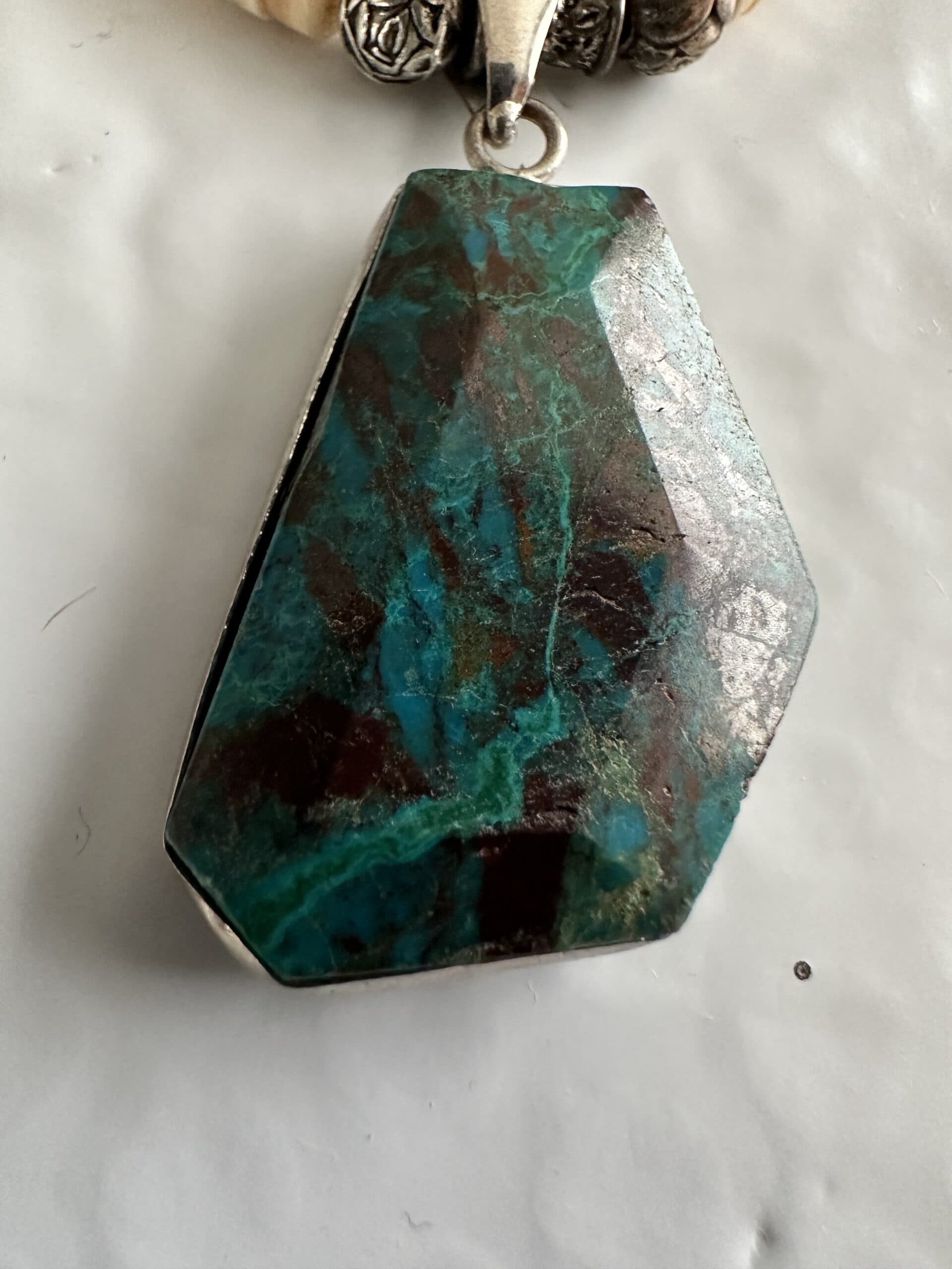Necklace Melon With Turquoise Pendant thumbnail 2