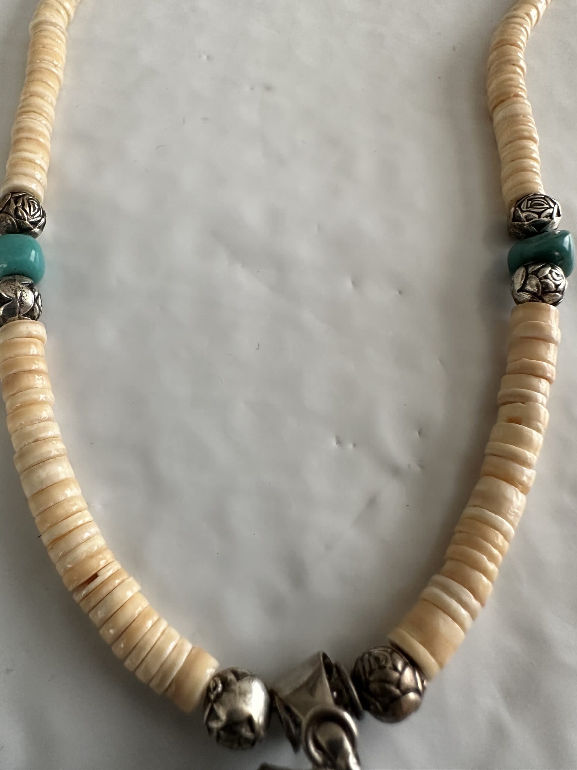 Necklace Melon With Turquoise Pendant thumbnail 4